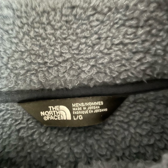 The North Face - Navy blue, Men’s Large 1/4 zip pullover fl… - Picture 2 of 5